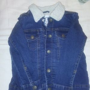 Denim and Sherpa Jacket